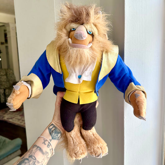 1992 Disney Beauty and the Beast “Beast” Plush