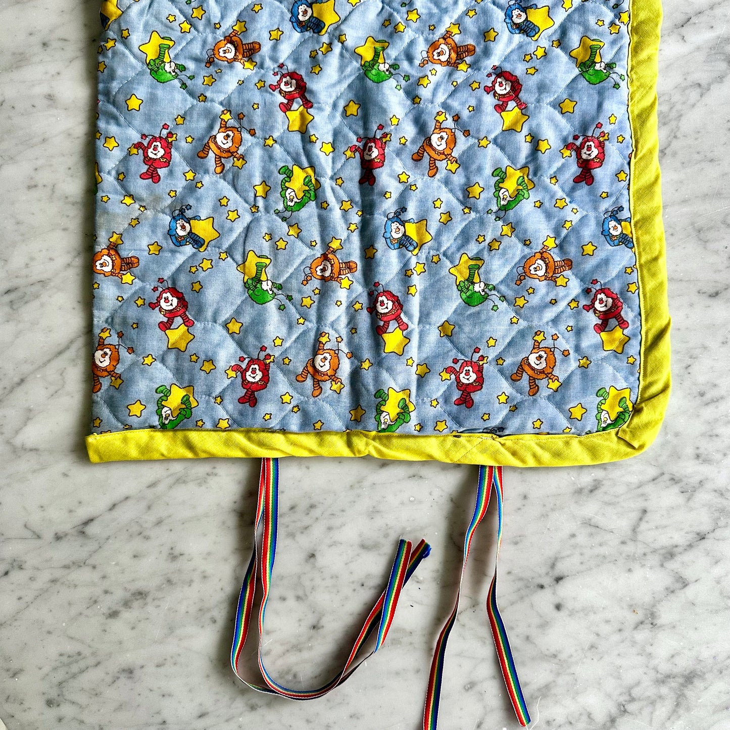 1980’s Hallmark Rainbow Brite Sprite Baby Quilt