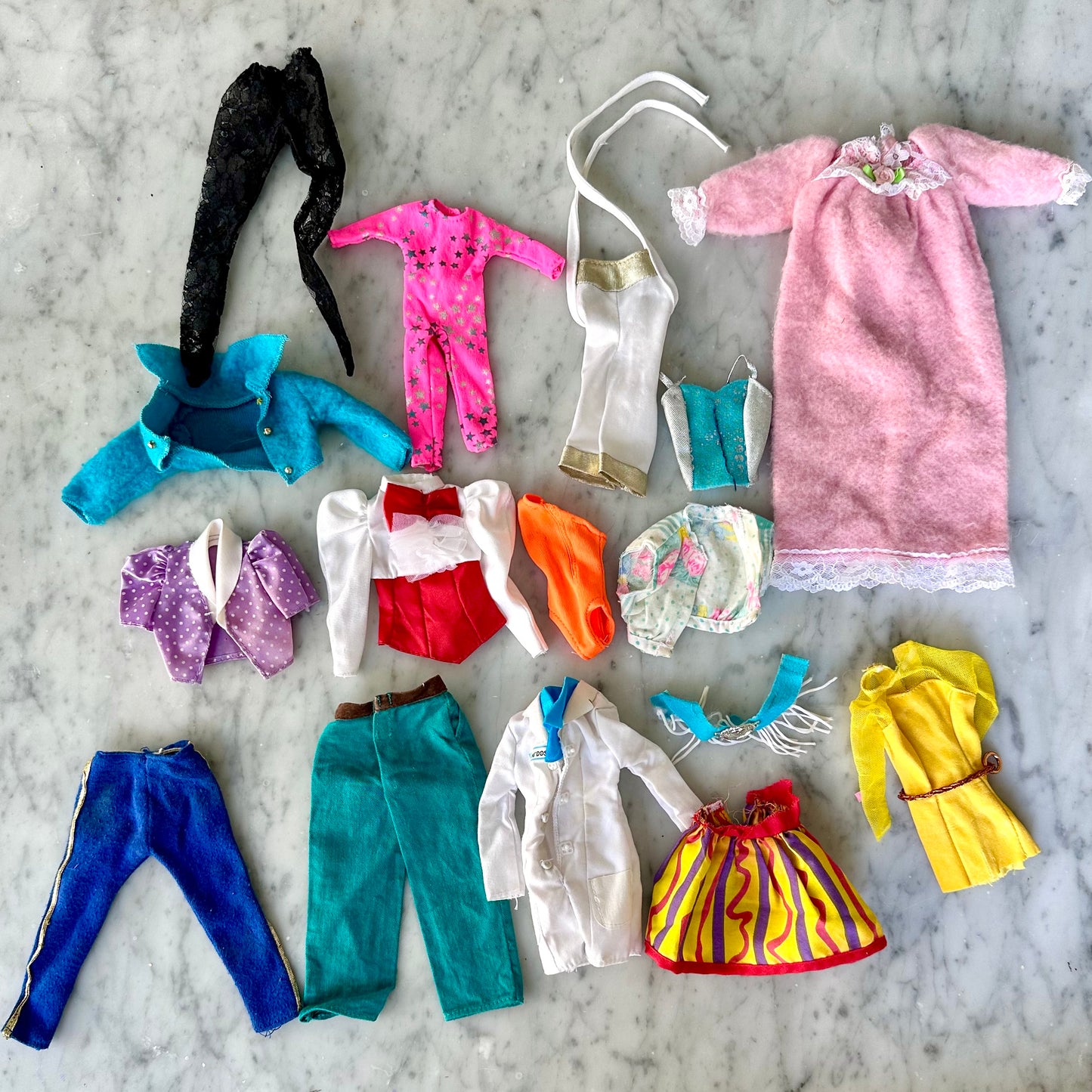Vintage Barbie Clothes Lot