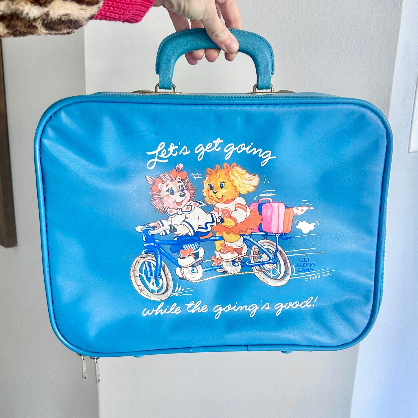 1983 Get Along Gang Kid Suitcase