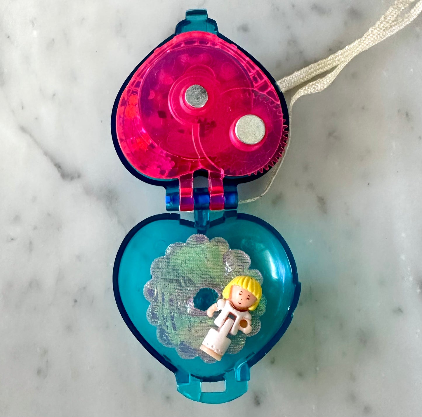 1996 Polly Pocket Wedding Day Locket