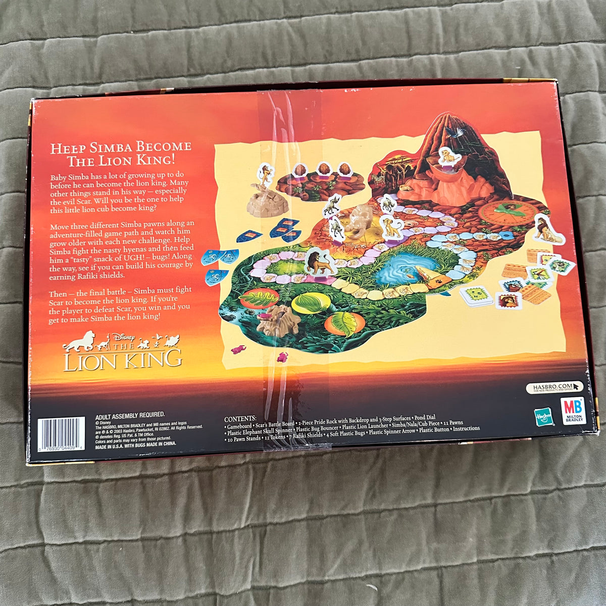 Vintage Disney's The Lion King Adventure Game