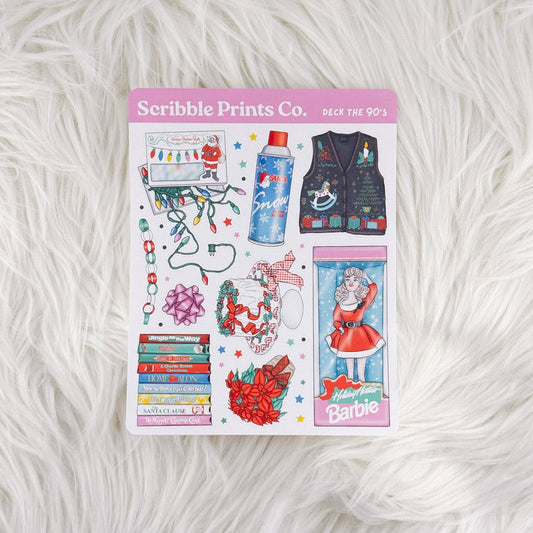 Deck The 90s – Deco // Matte Journal Stickers