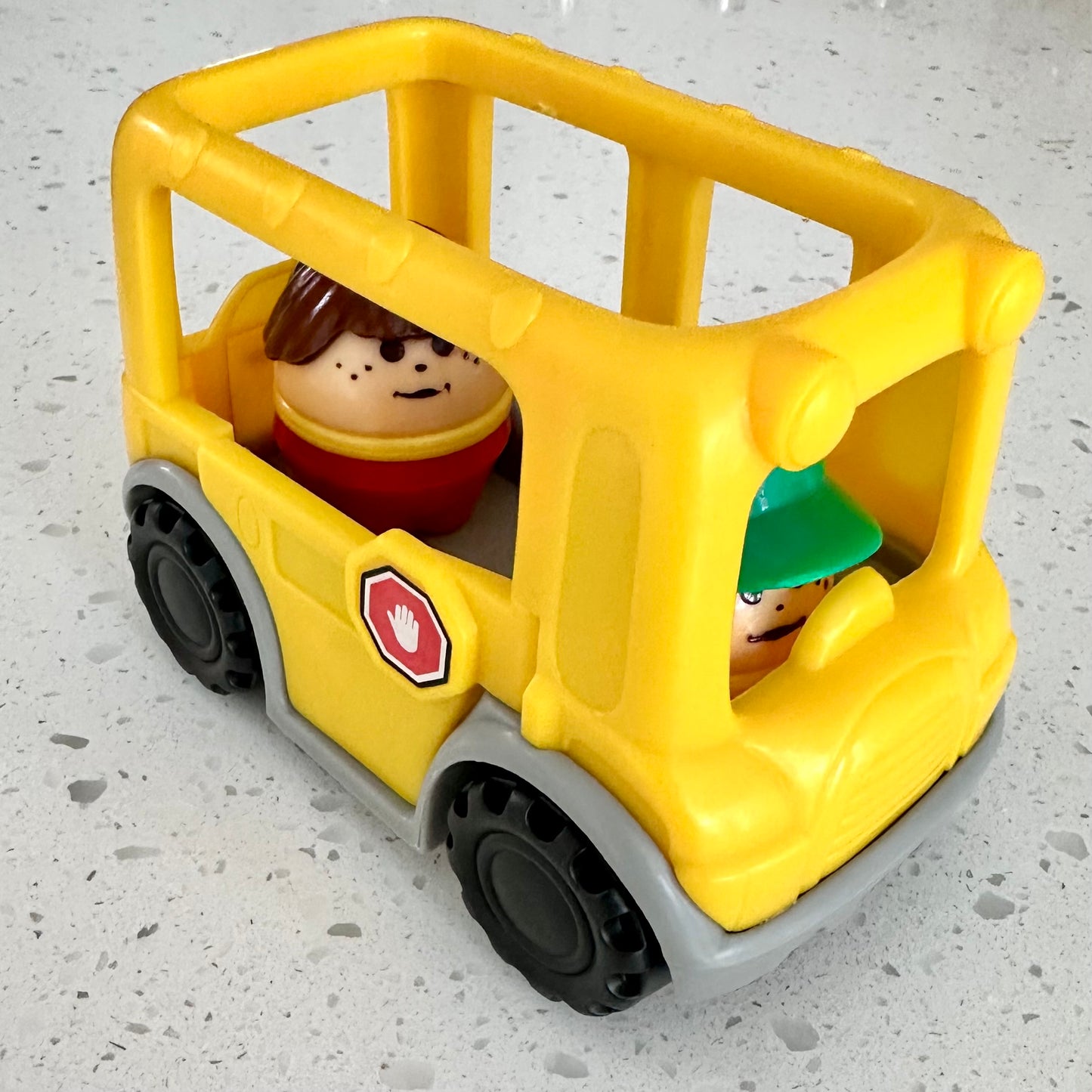 Vintage Little People Bus with Little Tykes Figures