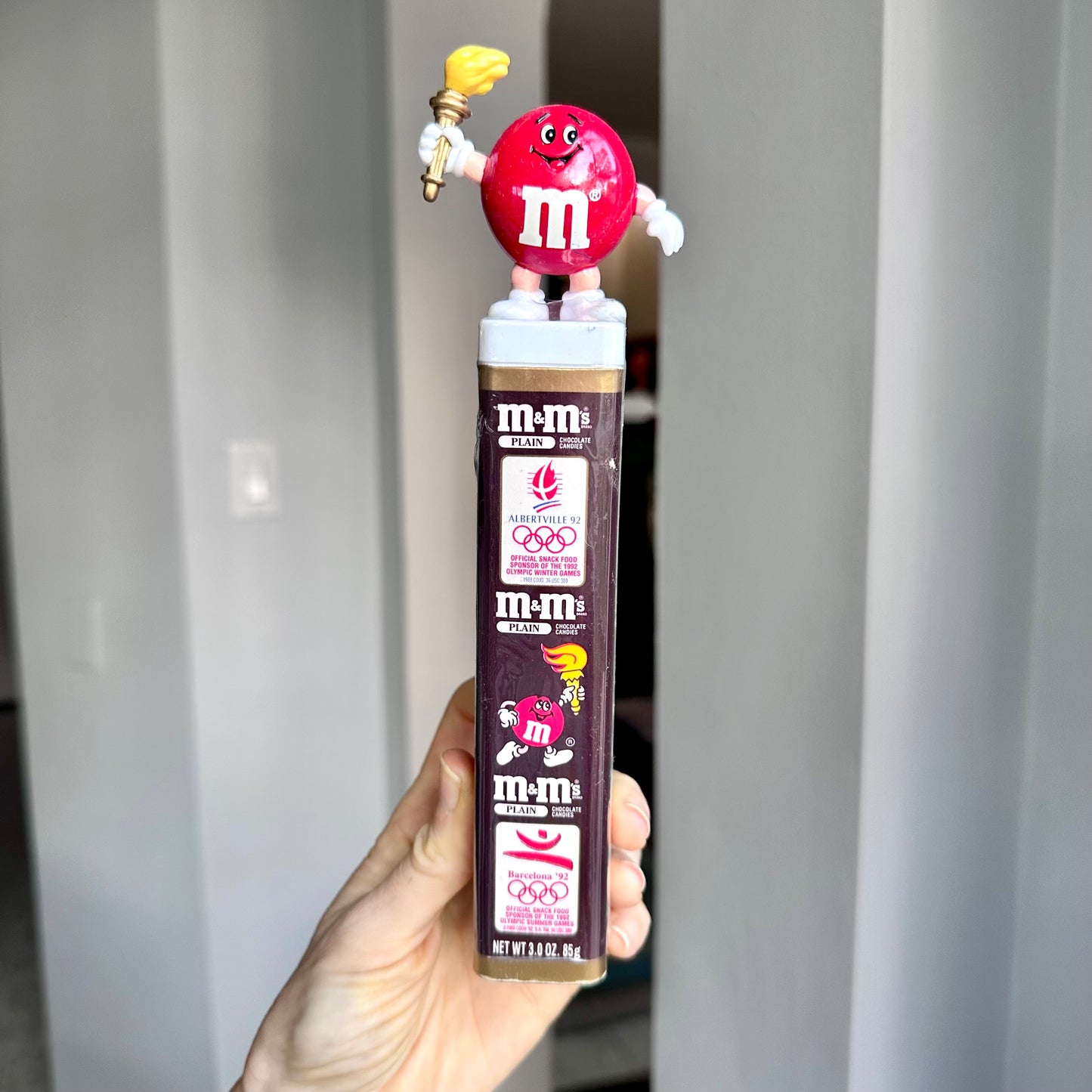1992 Olympics M&M Collectors Tube