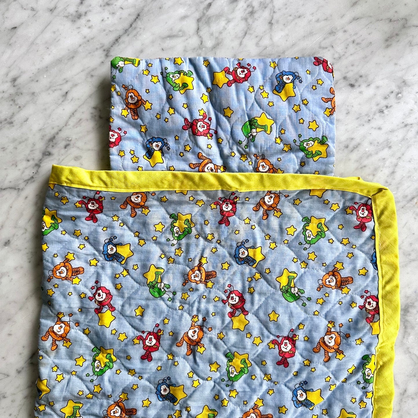1980’s Hallmark Rainbow Brite Sprite Baby Quilt