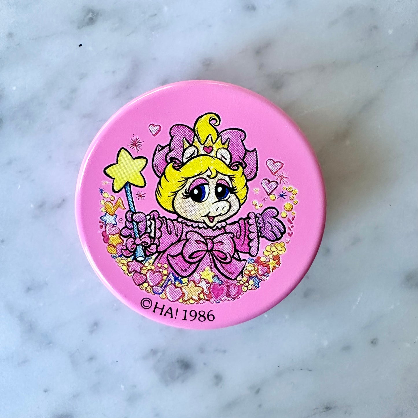 1986 Muppet Babies Miss Piggy Lip Gloss