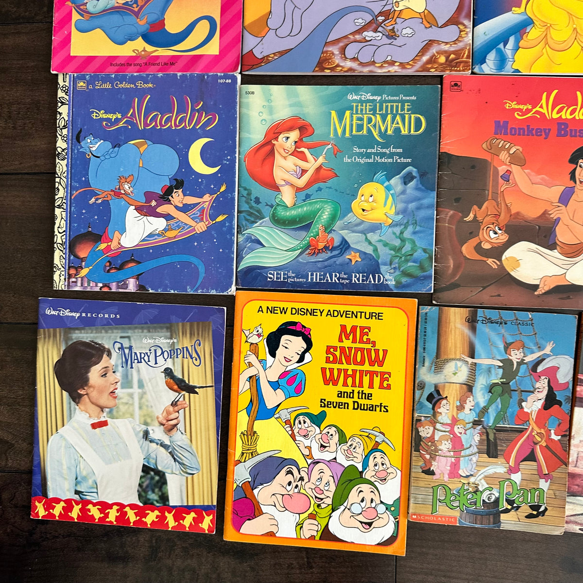 Vintage Disney Book Lot