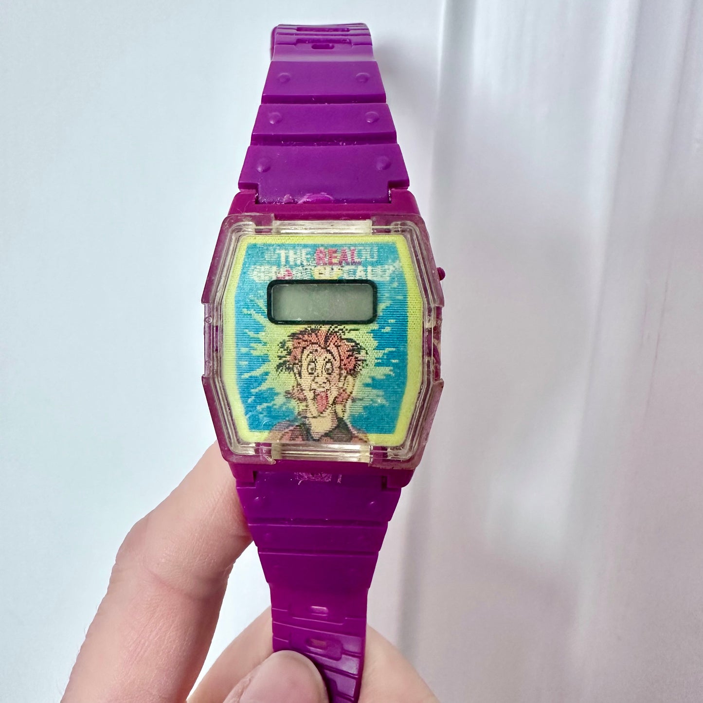 1988 The Real Ghostbusters Peter Venkman Lenticular Watch