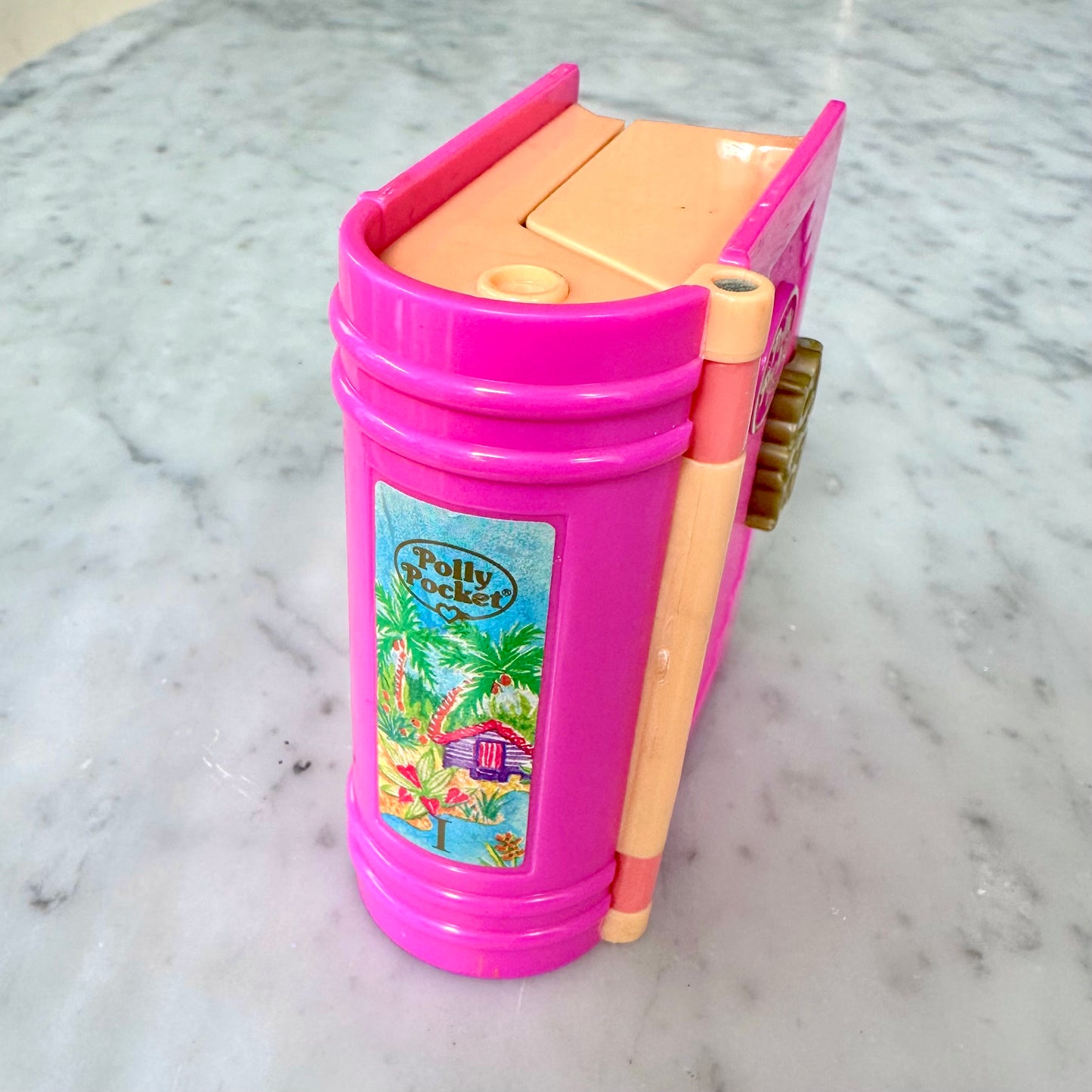1995 Polly Pocket Tropical Paradise Enchanted Storybook 100% Complete