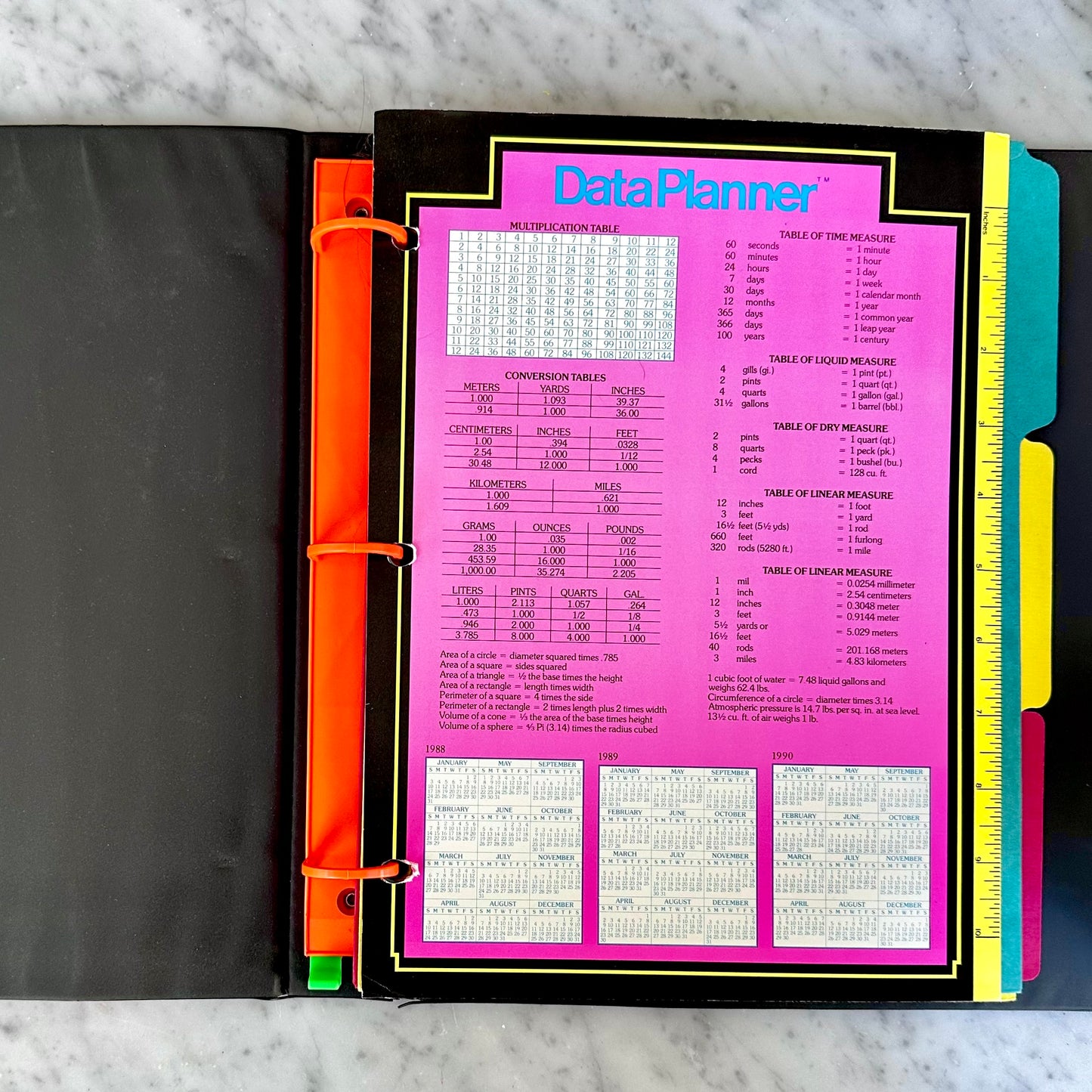 1989 Mead Rad Dog Trapper Keeper NEW