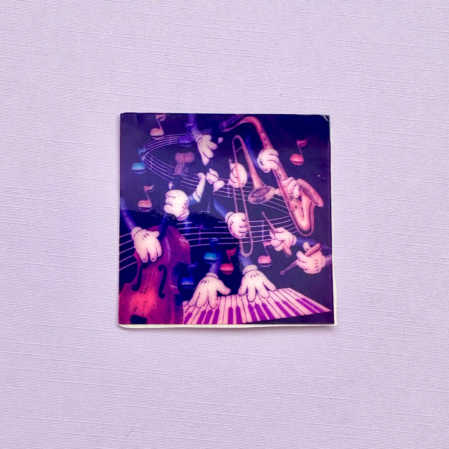 1982 Lisa Frank Musical Band Sticker