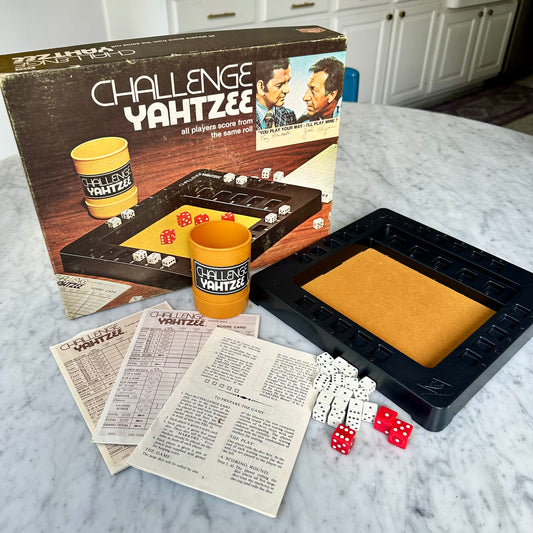 1974 Challenge Yahtzee Board Game