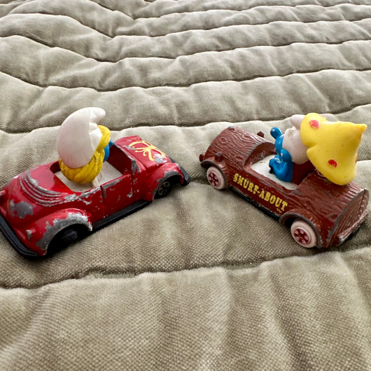 1982 Smurfs Die Cast Cars