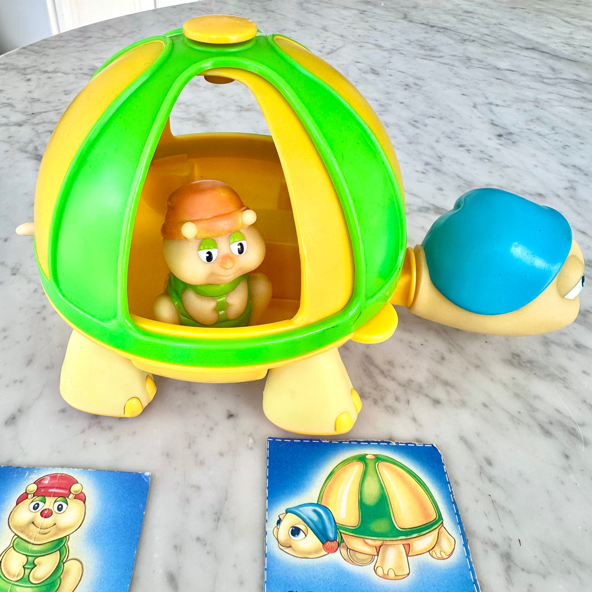 1985 Hasbro Glo Turtle with Glo Hopper