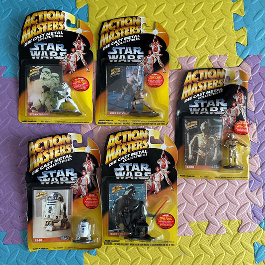 1994 Kenner Action Masters Star Wars Lot of 5