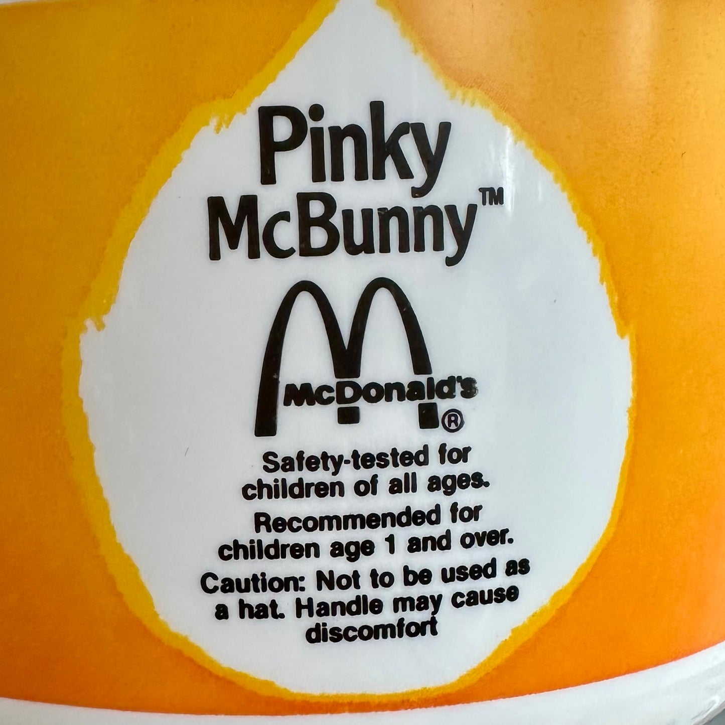 1988 McDonald’s Pinky McBunny Bucket
