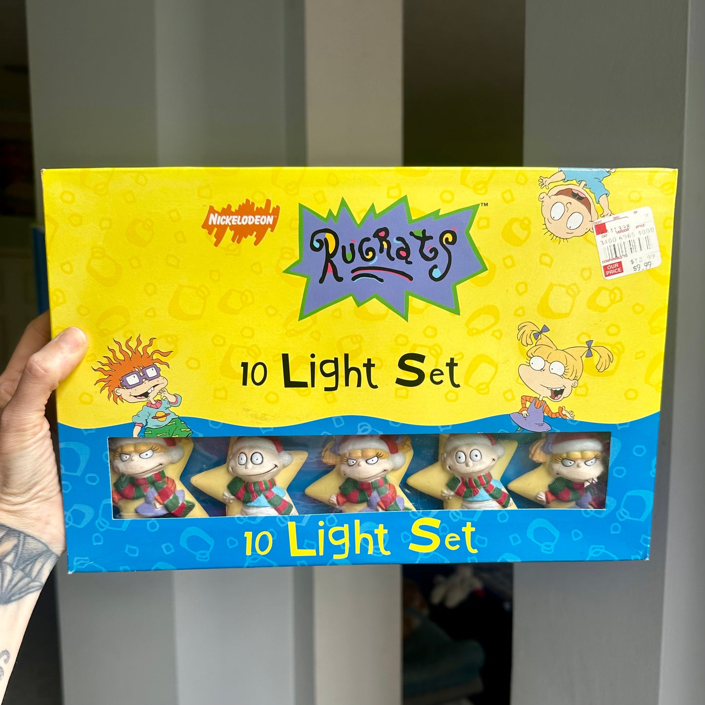 1998 Rugrats Christmas Light Set