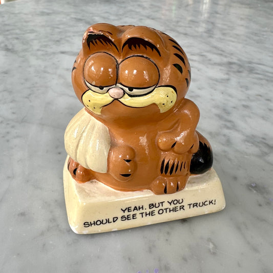 80’s Garfield “You Should See The Other Guy” Figurine