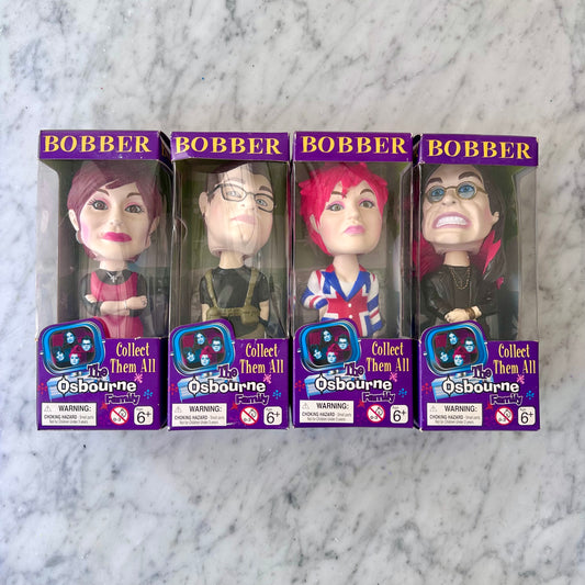 2002 The Osbourne Family Bobble Head Set