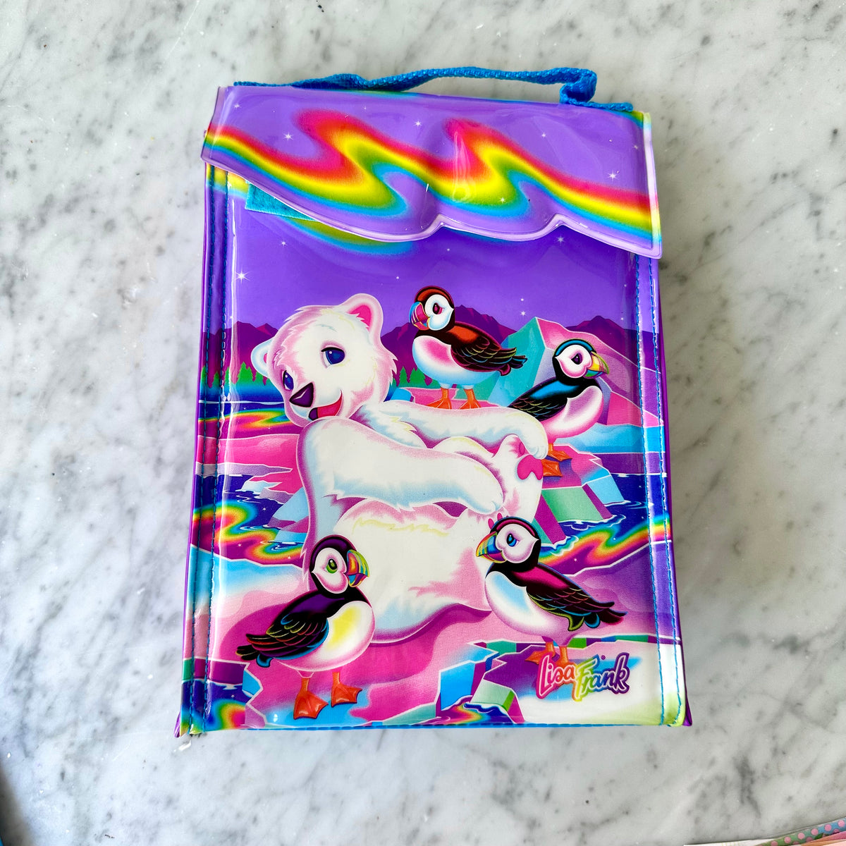 1990’s Lisa Frank Roary Insulated Lunch Bag