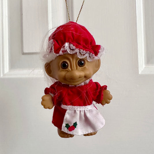 90’s Mrs Clause Russ Troll Ornament