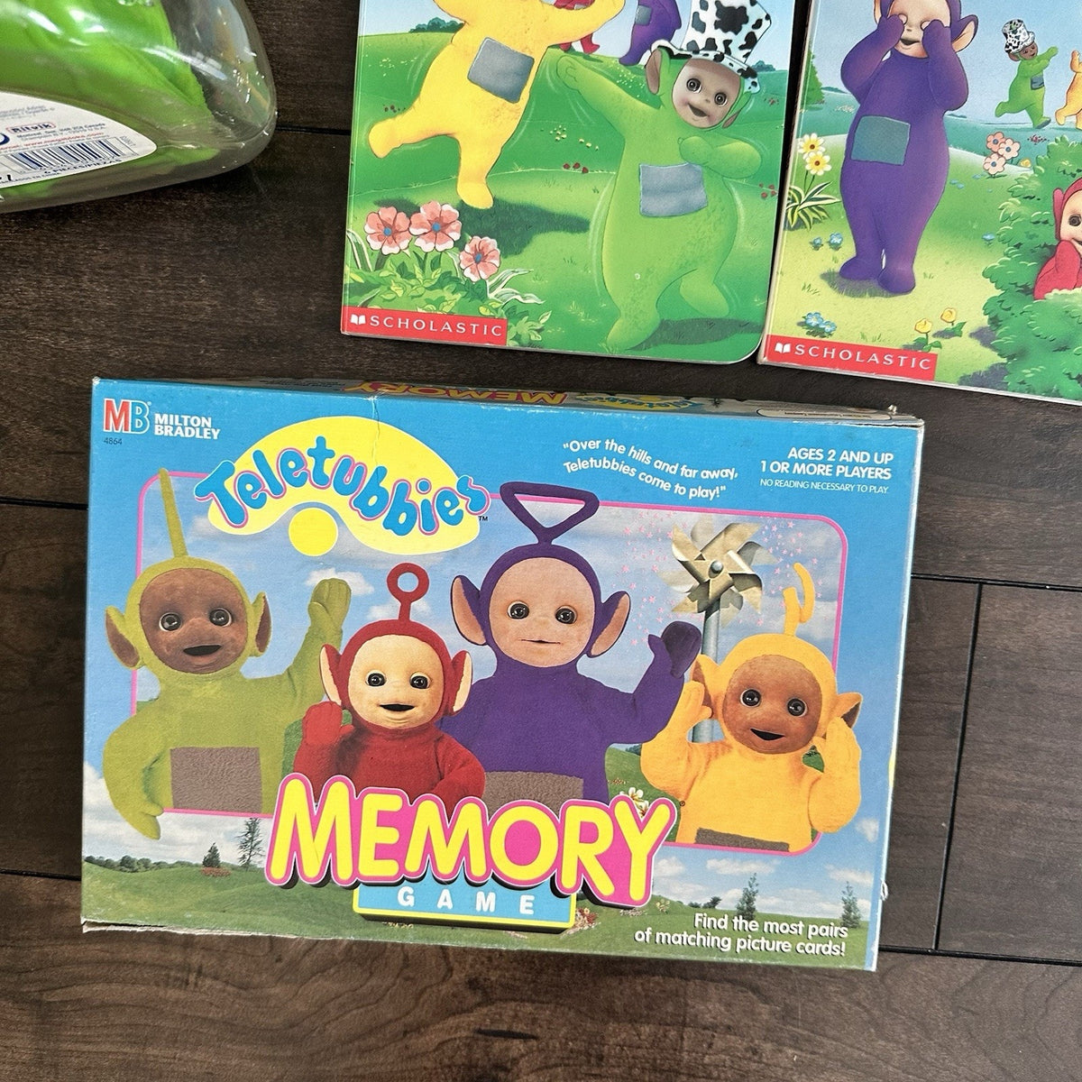 Vintage 90’s Teletubbies Lot Of Books And Toys