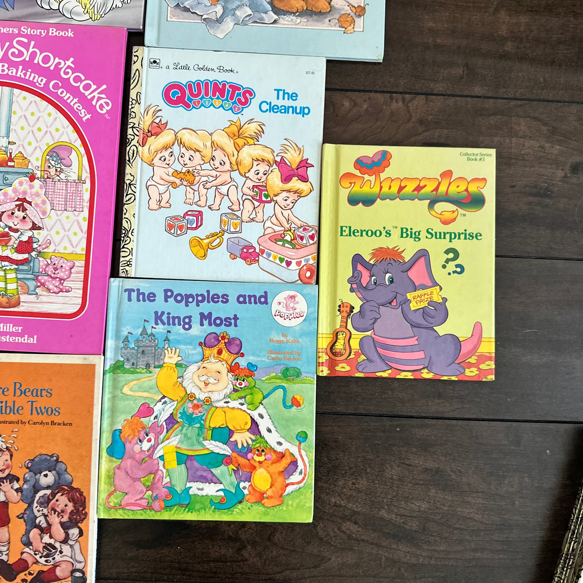 80’s Toy Character Book Lot
