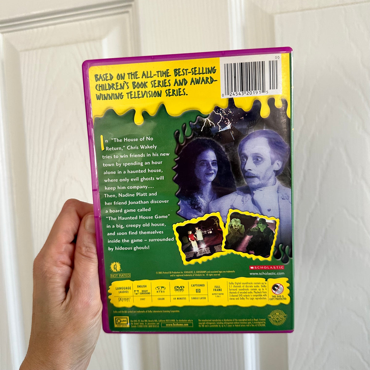 Vintage R.L. Stine Goosebumps DVD