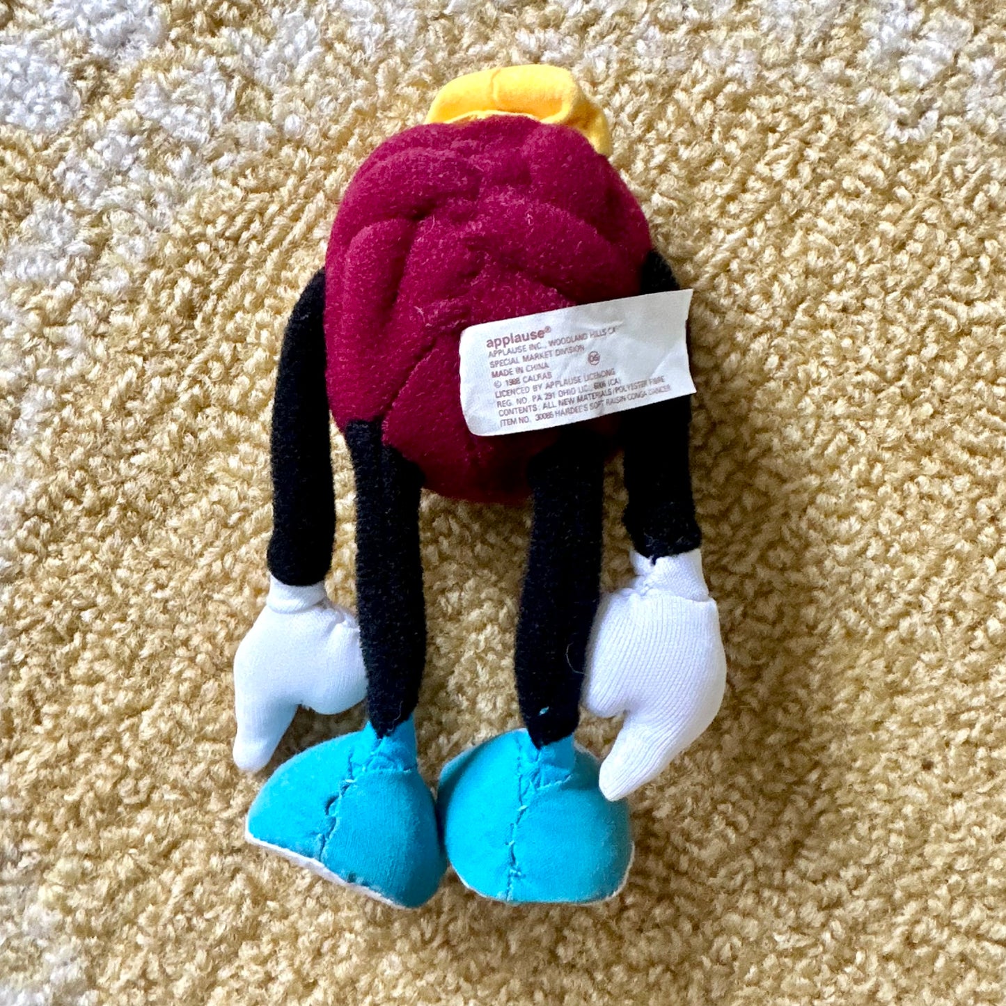 1988 California Raisins Plush Figure