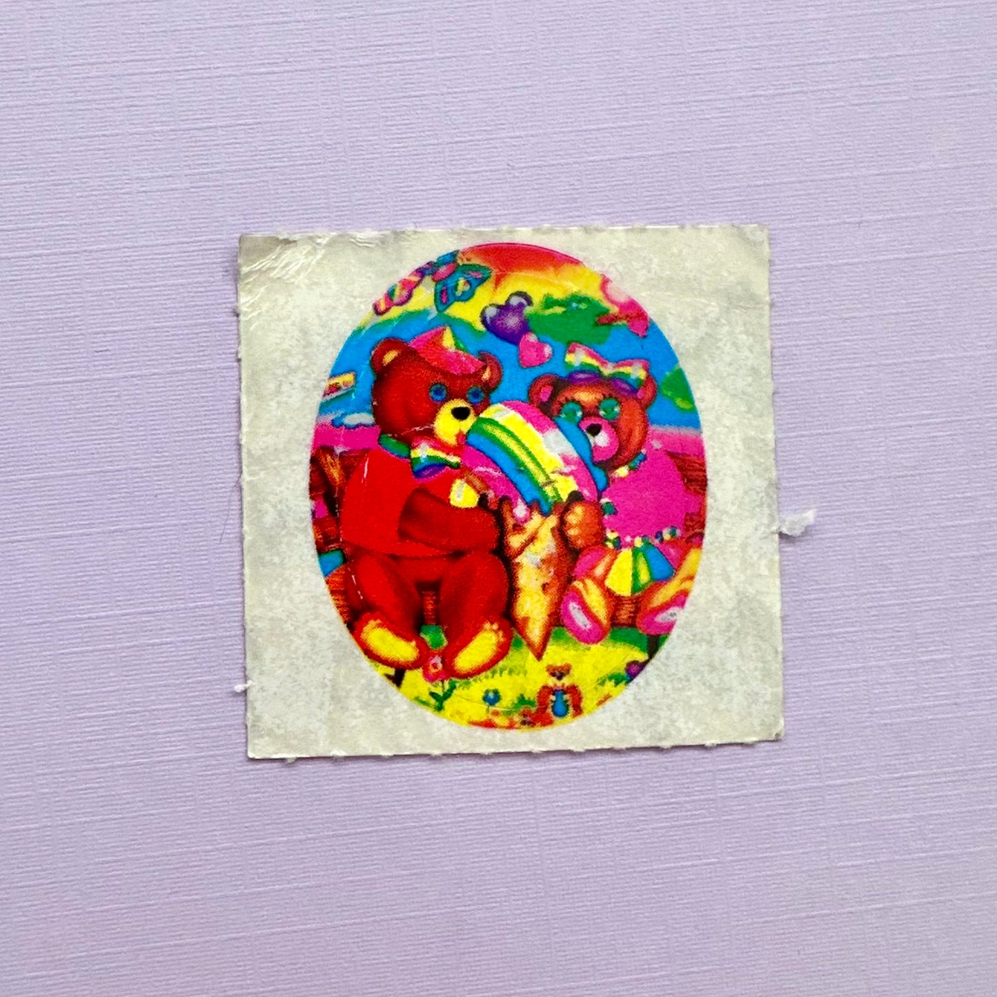 80’s Lisa Frank Ice Cream Bears Sticker