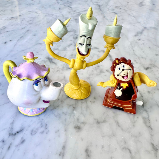 90’s Beauty and the Beast Figure Lot
