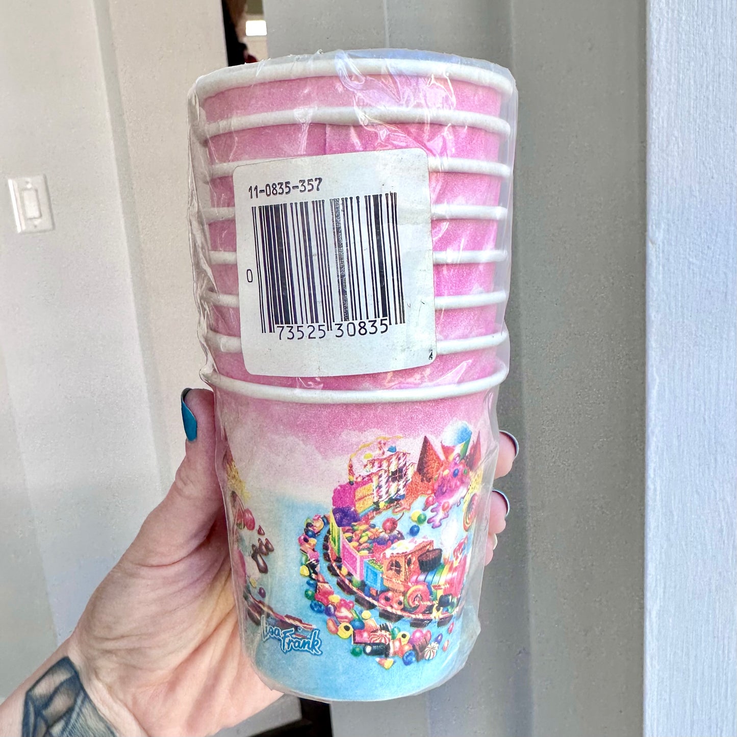 80’s Lisa Frank Candy Train Party Cups