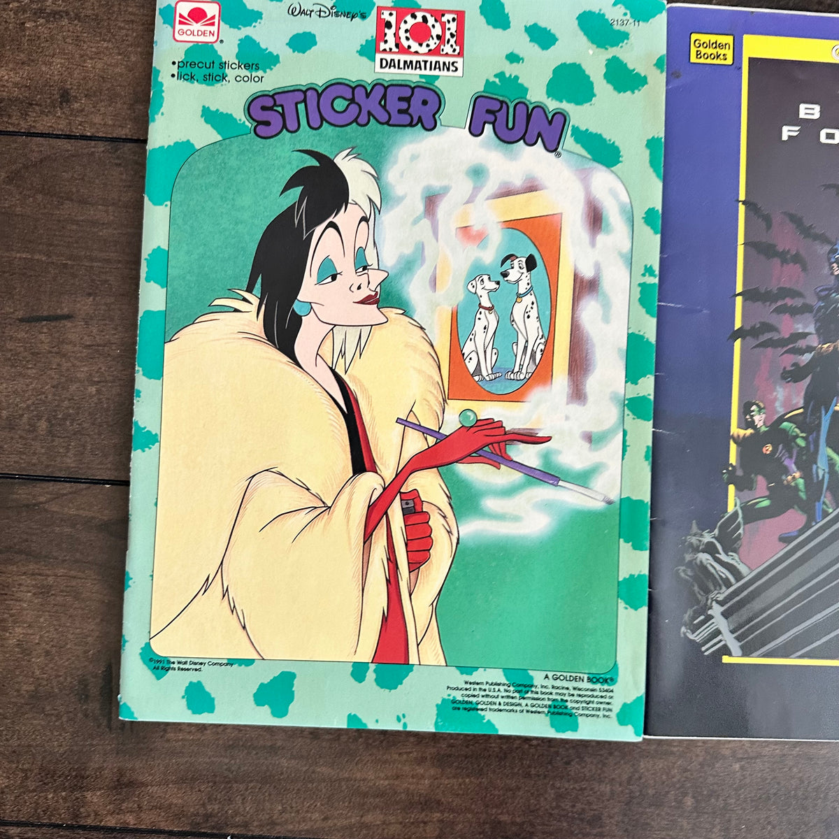 Vintage Sticker Fun Book Lot