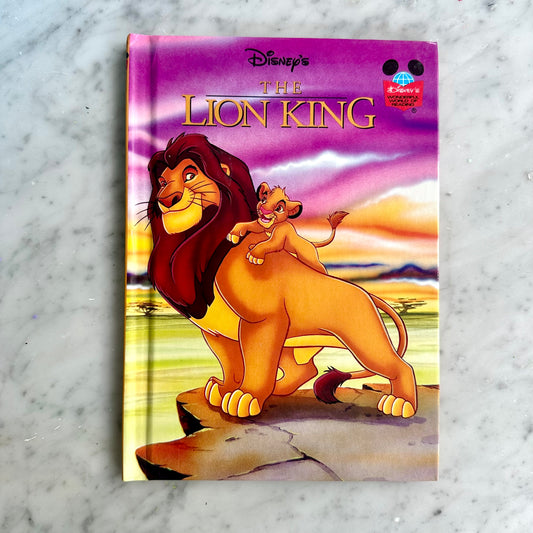 90’s Disney The Lion King Book