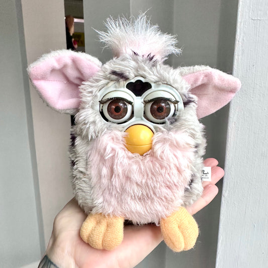 1998 Grey and Black Furby *Not Working
