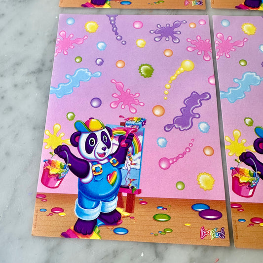 90’s Lisa Frank Panda Painter Stationary