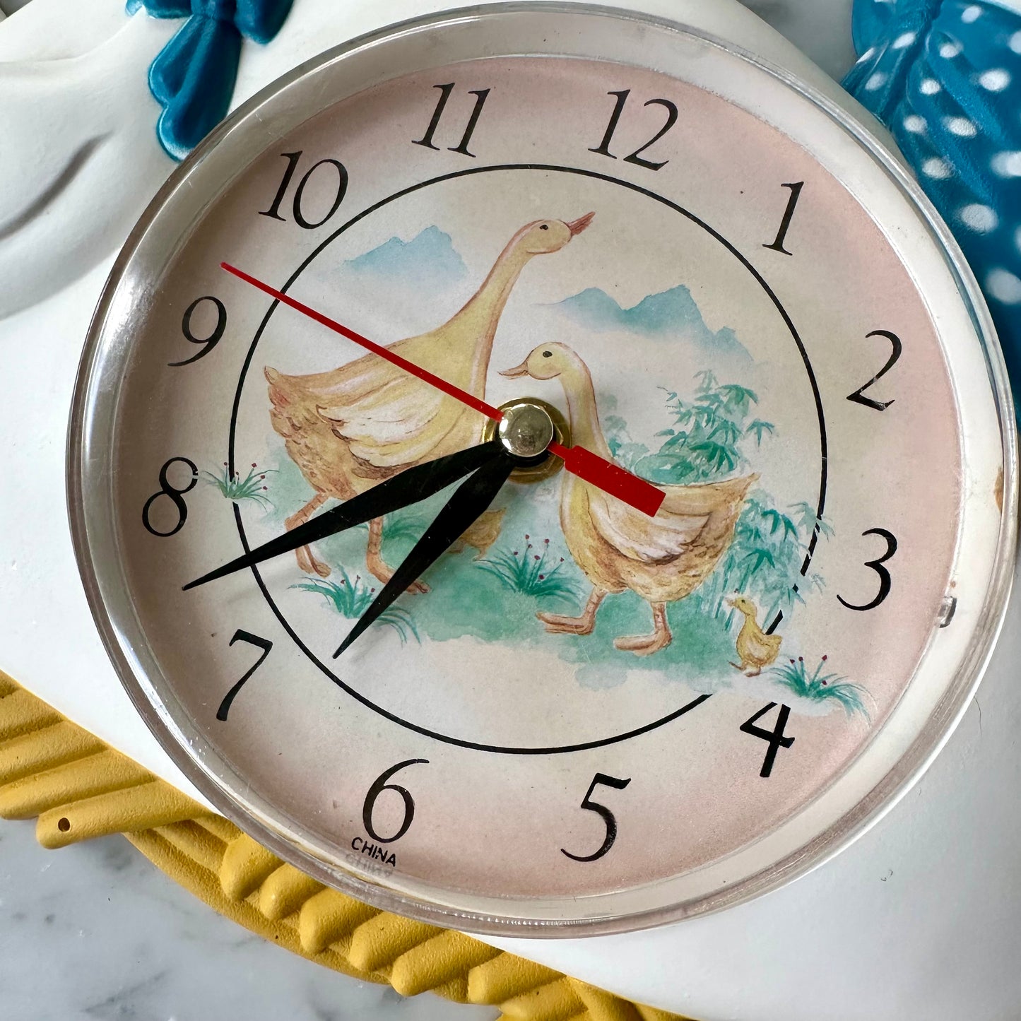 80’s Country Goose Wall Clock
