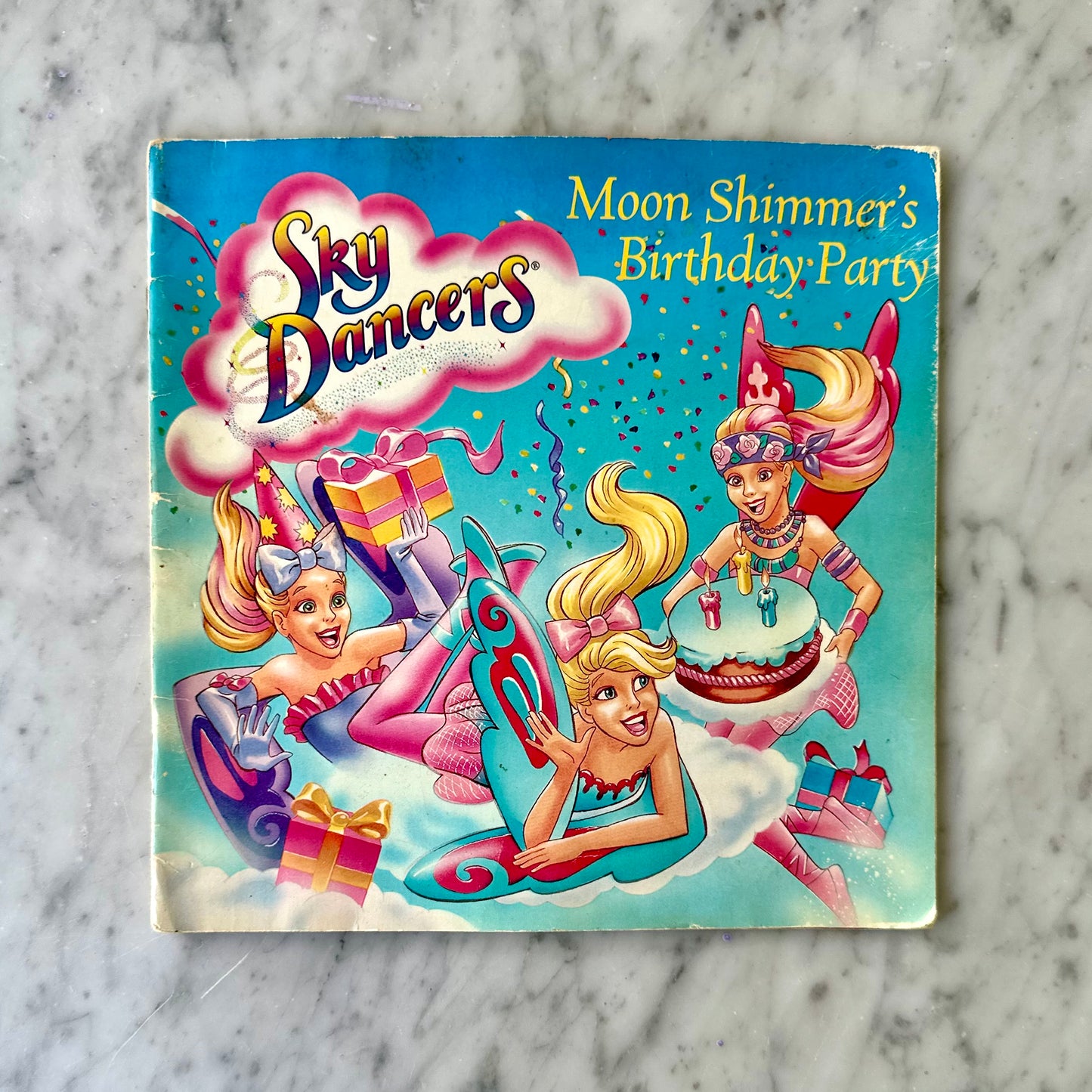 1990’s Sky Dancers “Moon Shimmer’s Birthday Party” Storybook