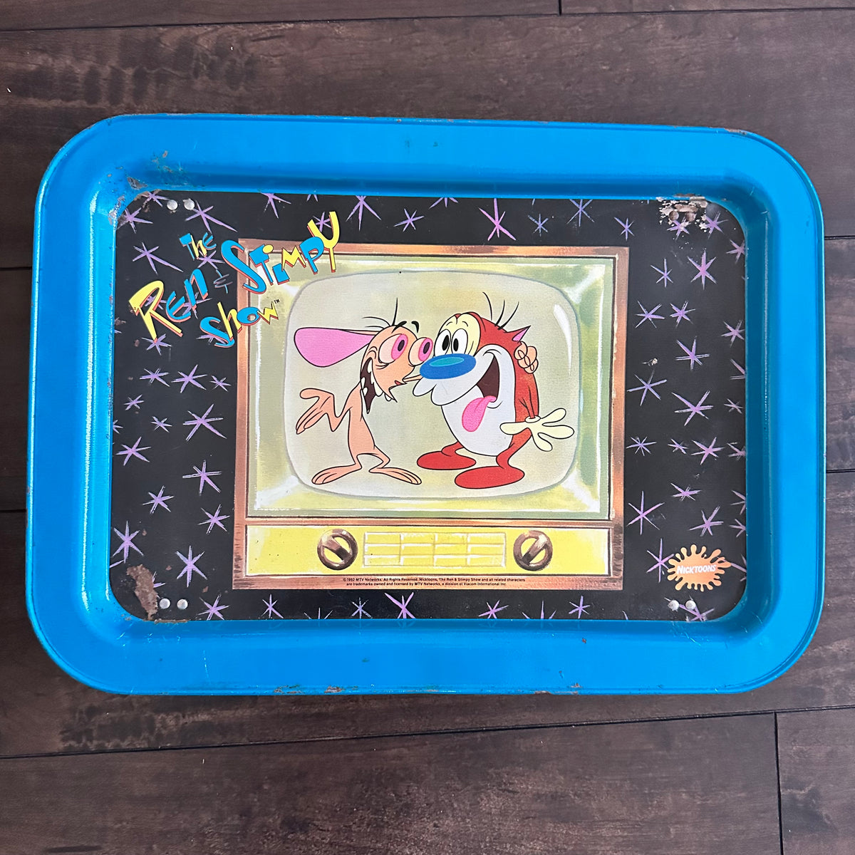 1992 Ren & Stimpy TV Tray