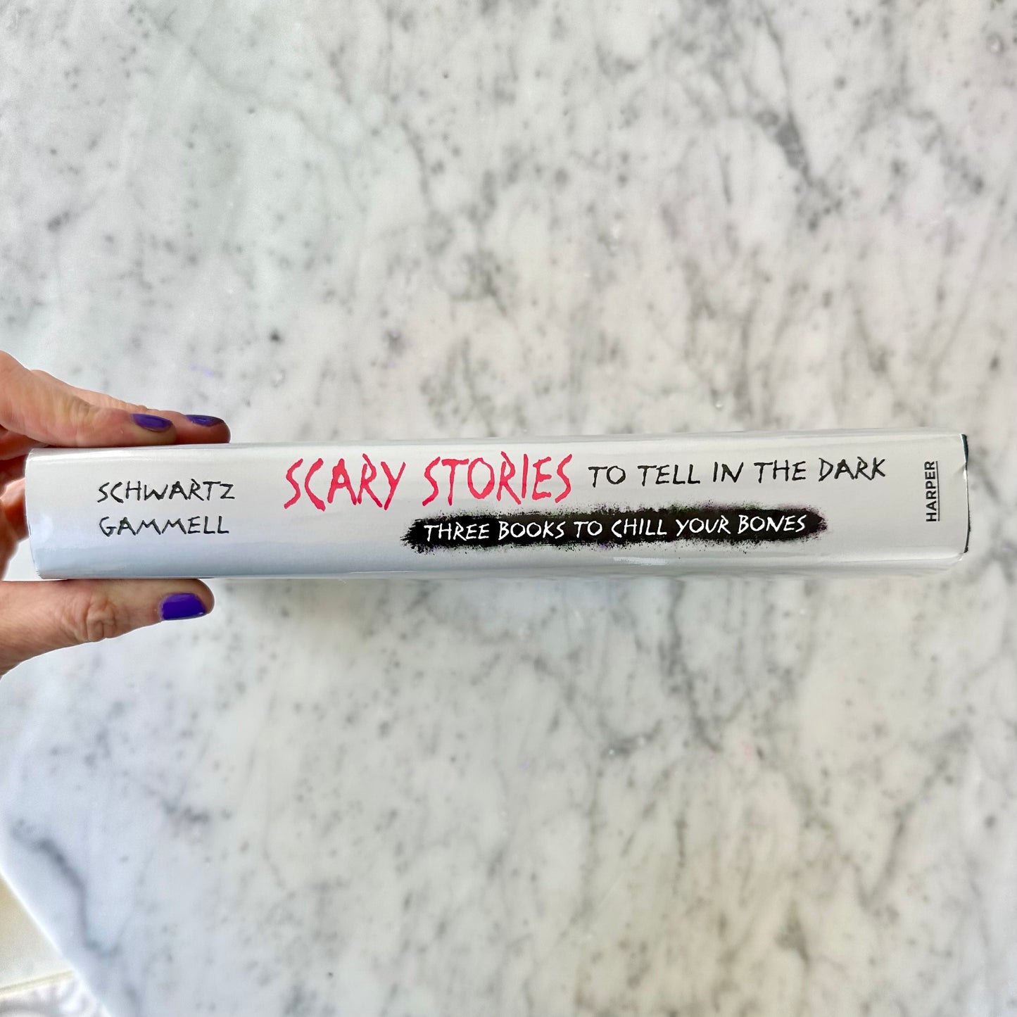 Scary Stories To Tell In The Dark “Three Books To Chill Your Bones” Hardback Book