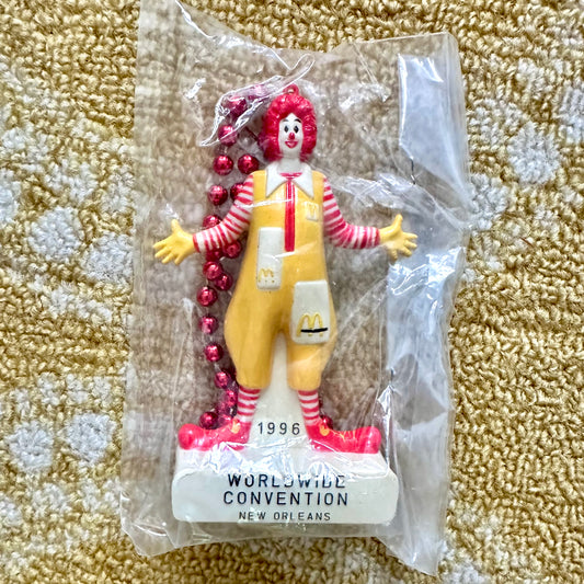 1996 McDonald's Worldwide Convention Ronald McDonald Necklace