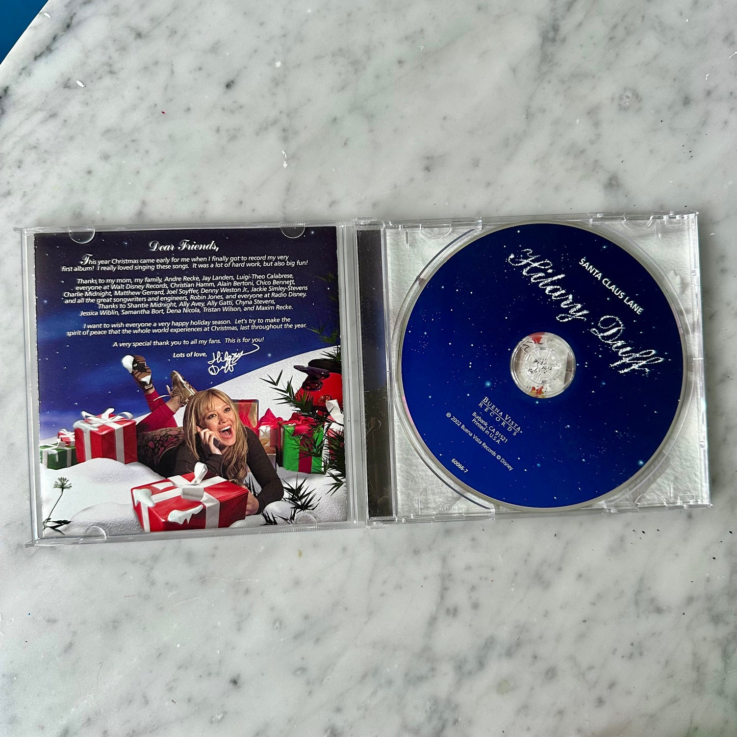 2002 Hilary Duff “Santa Claus Lane” CD