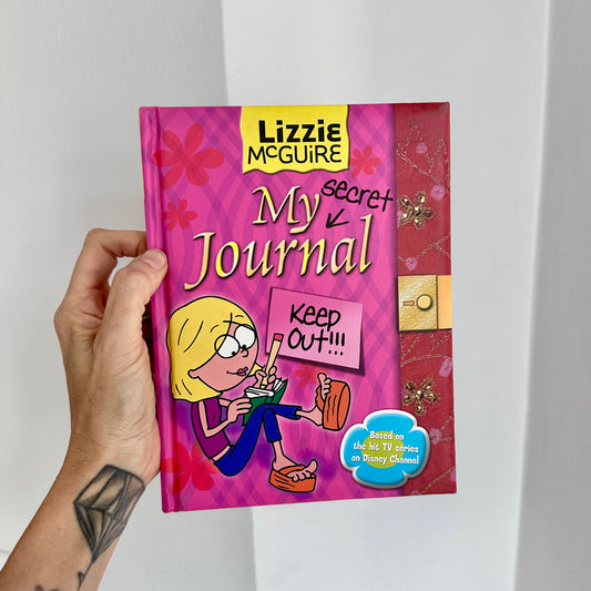 Lizzie McGuire “My Secret Journal” Hardcover Book