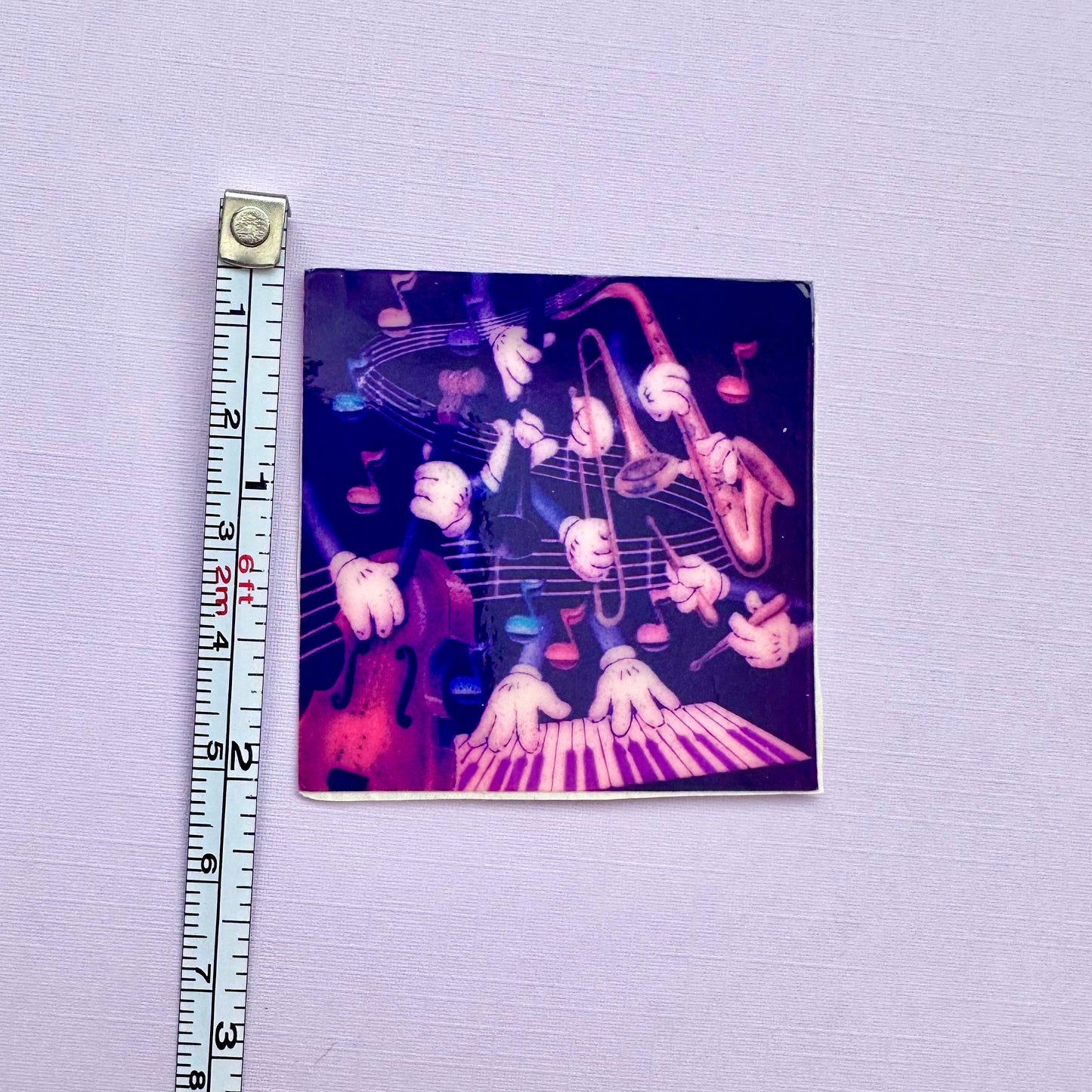 1982 Lisa Frank Musical Band Sticker