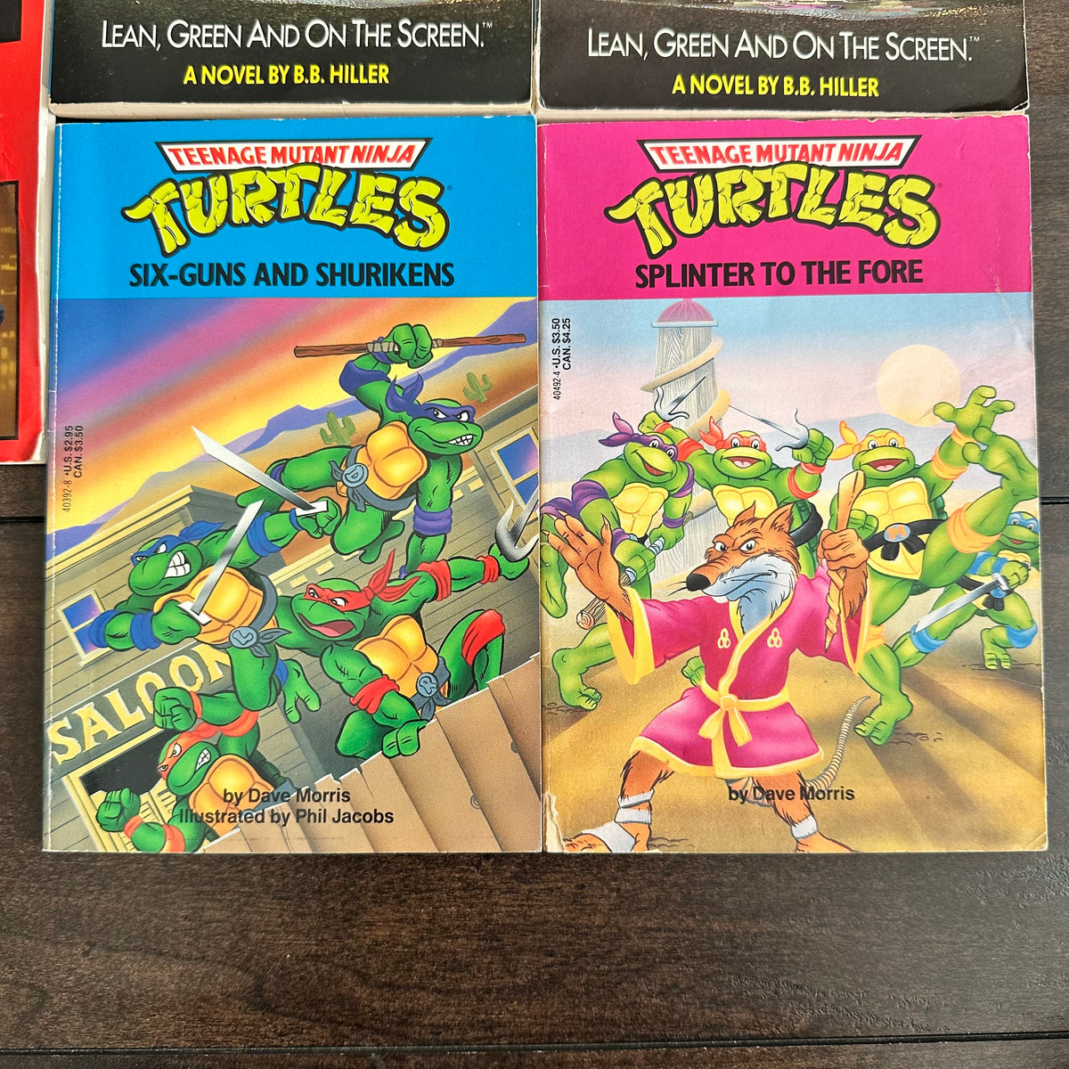 Vintage TMNT Book Lot