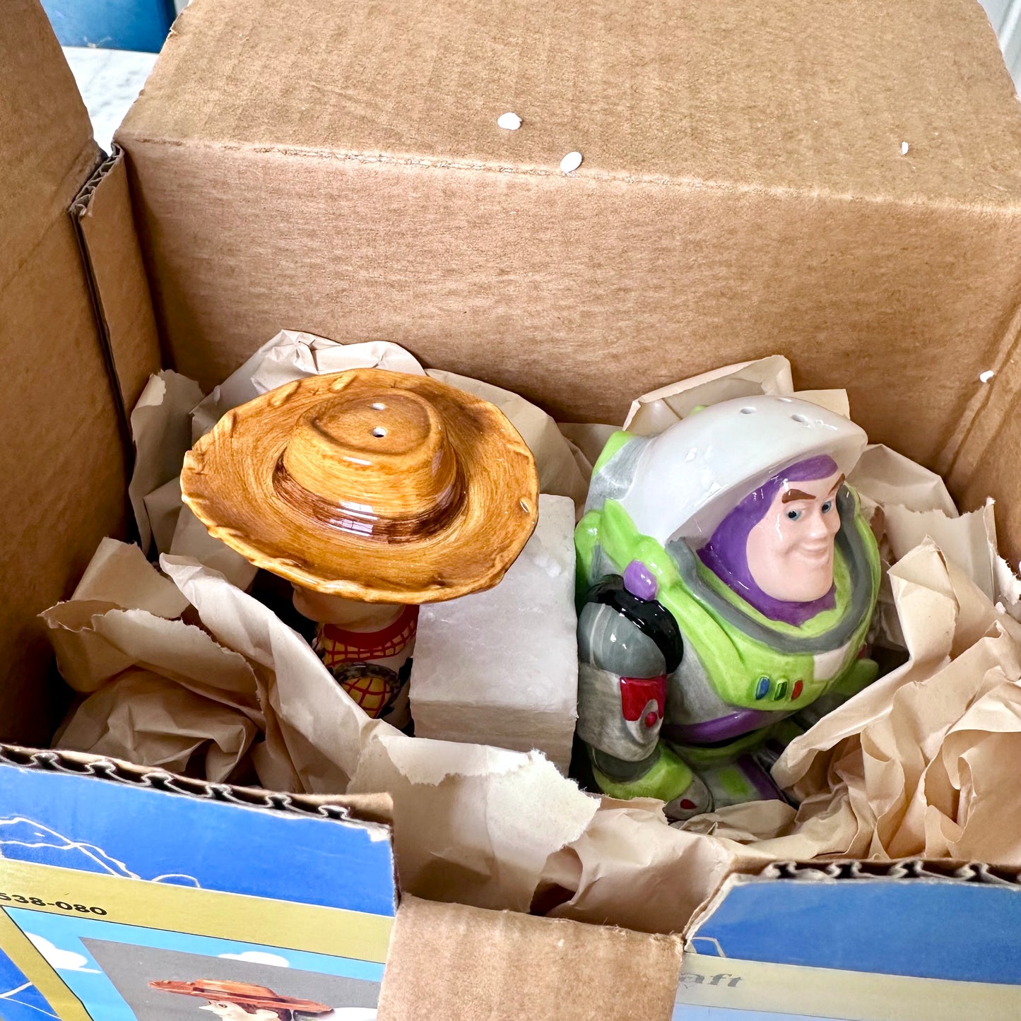 Toy Story Woody and Buzz Salt and Pepper Shakers