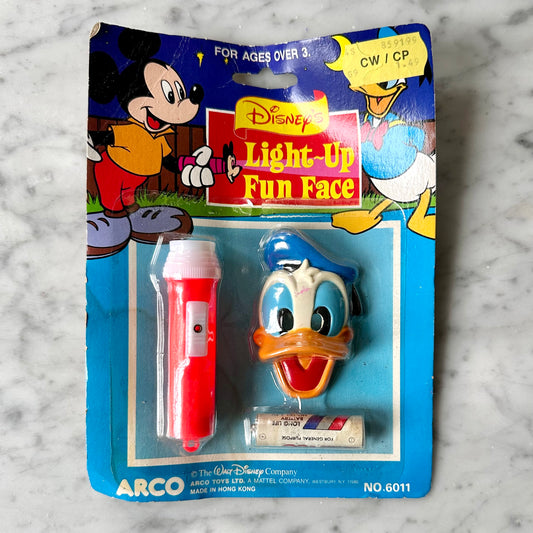 80’s Disney’s Light-Up Fun Face Flashlight