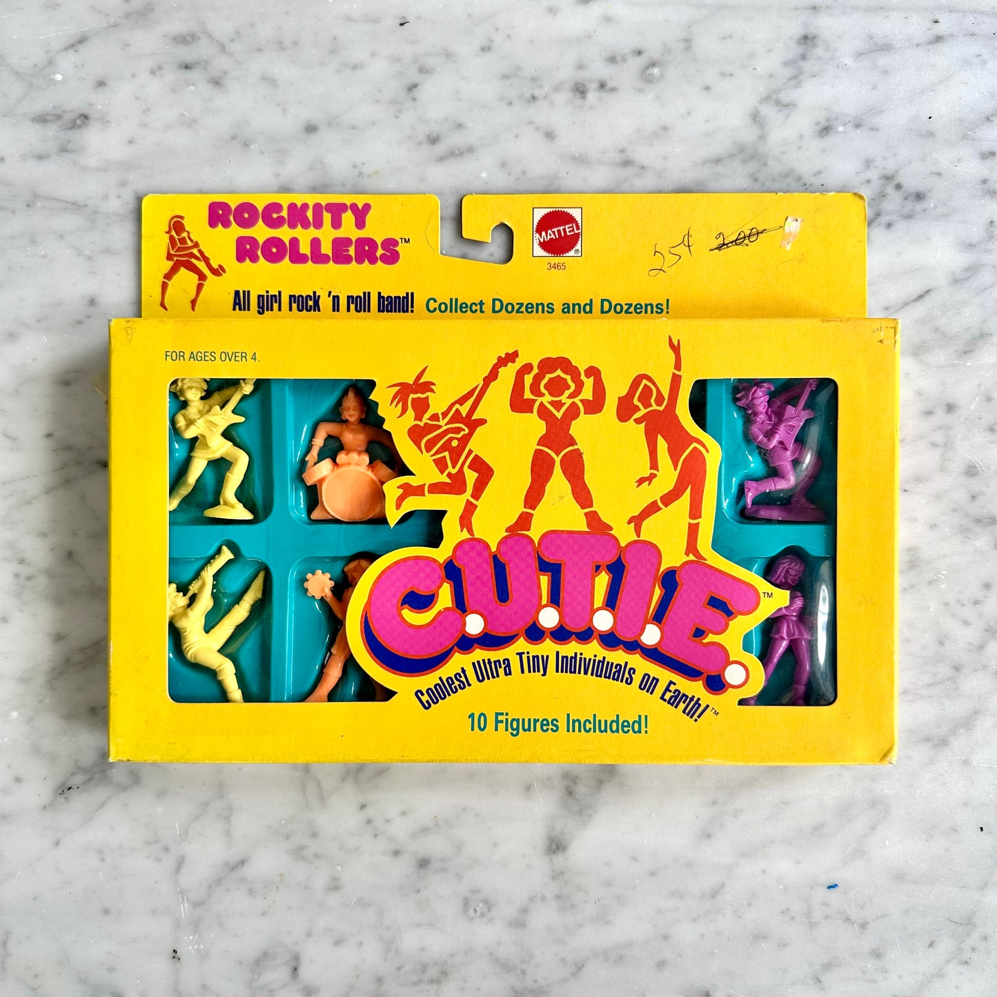 1986 Mattel C.U.T.I.E. “Rockity Rollers”Figures