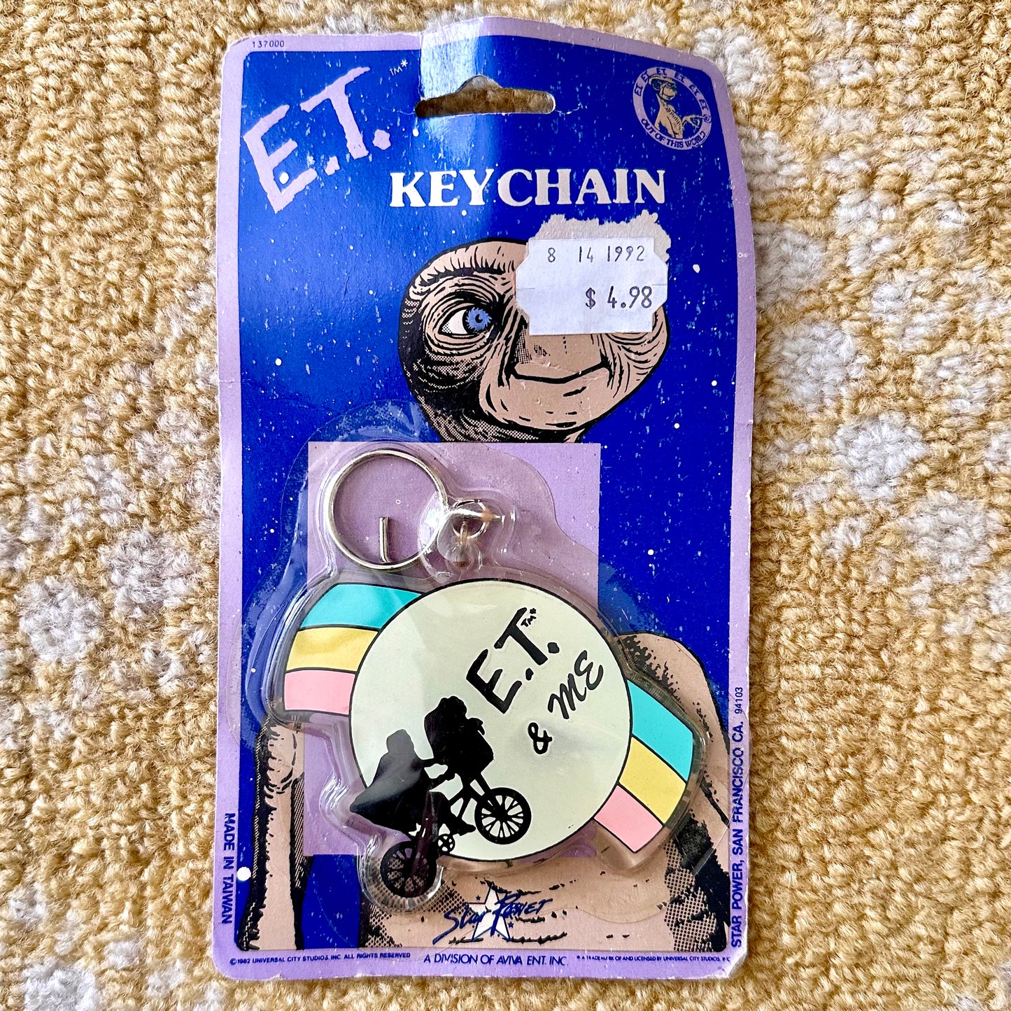 1982 E.T. Keychain